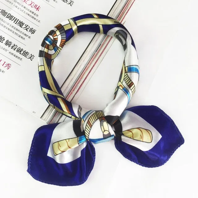 50*50 Multifunction Silk Scarf women