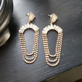 Earring Art Deco Strasse
