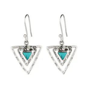 Infinity Trikona Earrings