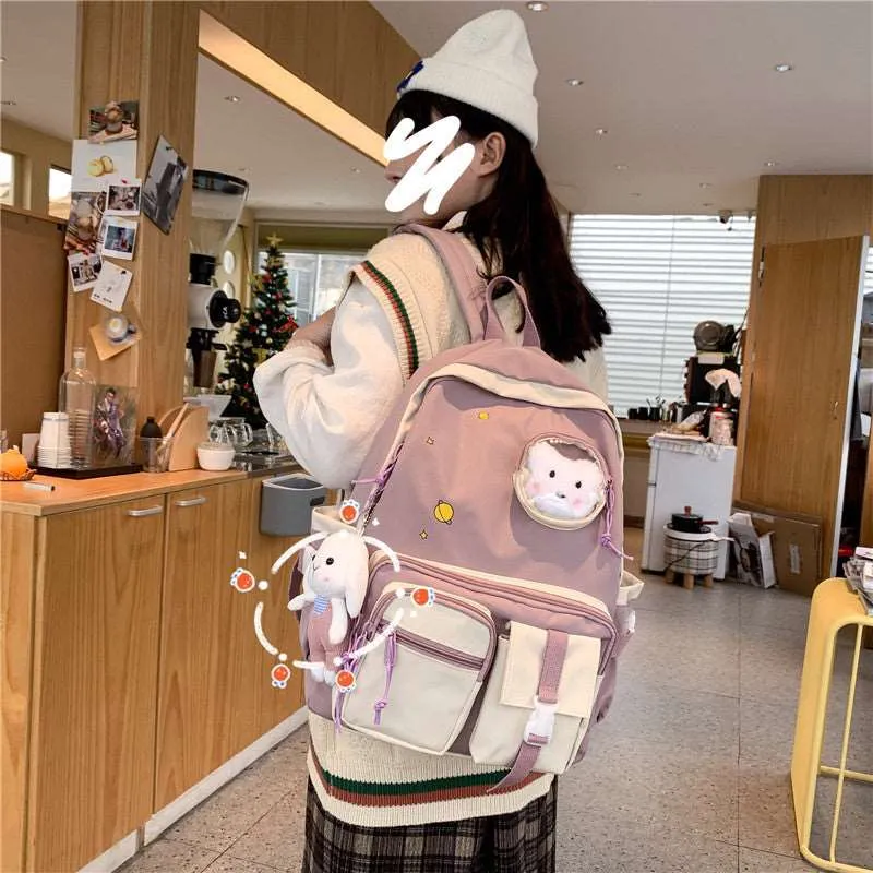 Kawaii Bunny Plushie Backpack