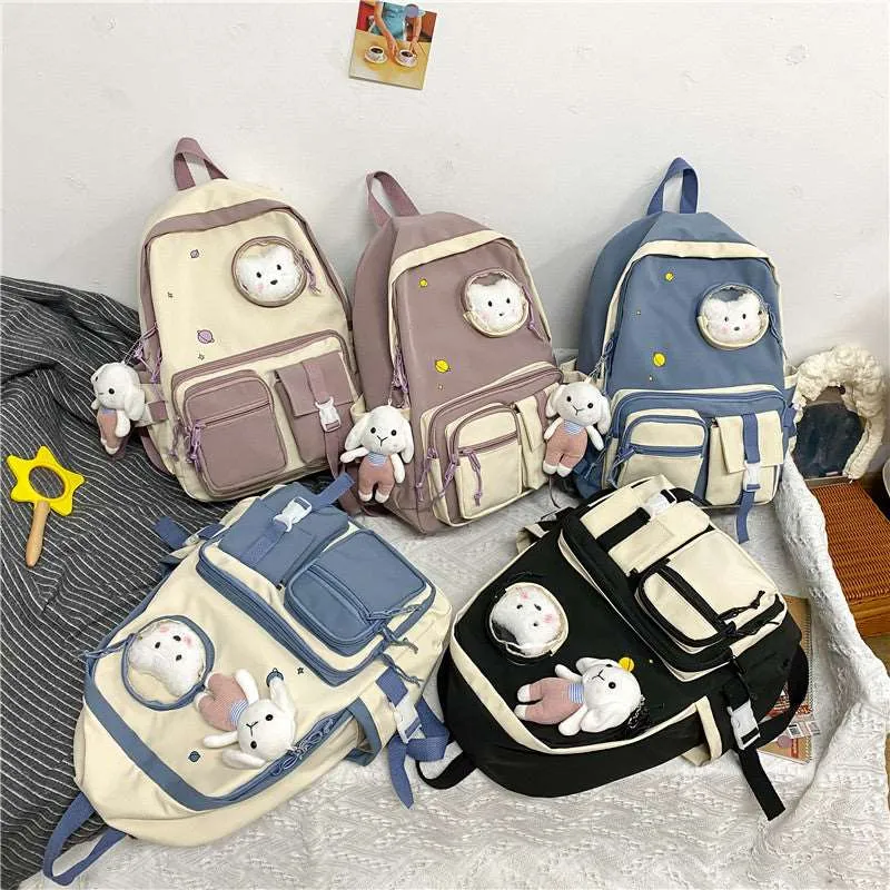 Kawaii Bunny Plushie Backpack
