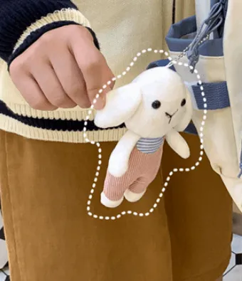 Kawaii Bunny Plushie Backpack