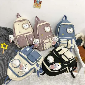 Kawaii Bunny Plushie Backpack