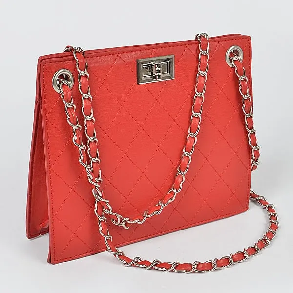 Leather strap Mat Clutch