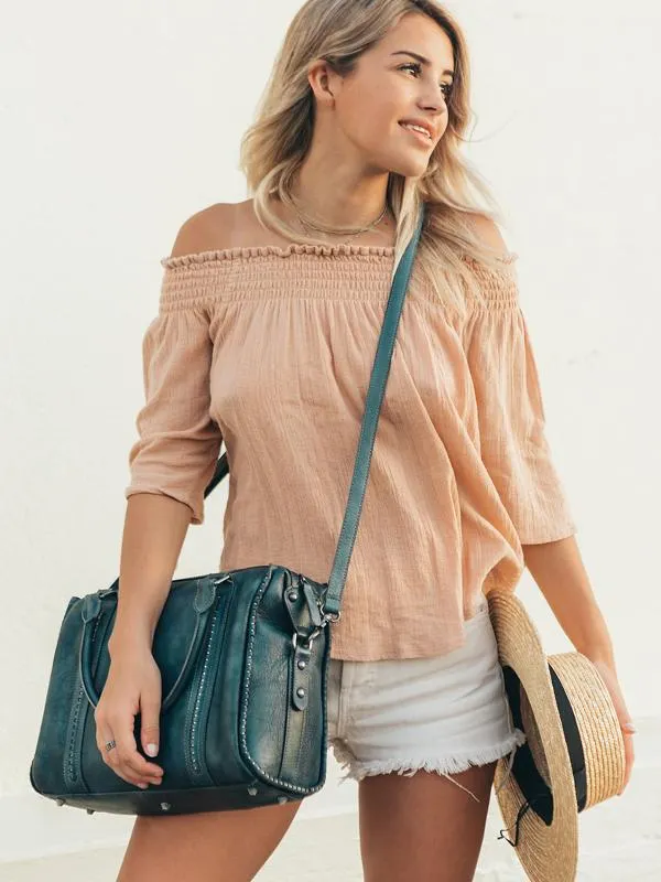 Leather Travel Bag, Crossbody Bag For Women, Leather DSLR Camera Bag