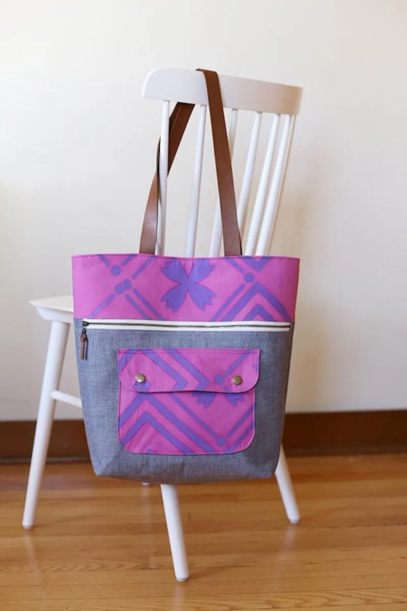 Noodlehead Sewing Pattern - Caravan Tote and Pouch