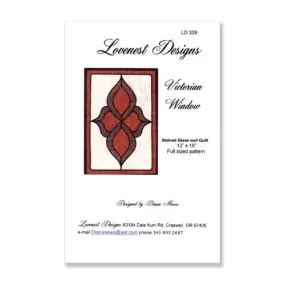 Victorian Window Stained Glass Quilt by Lovenest