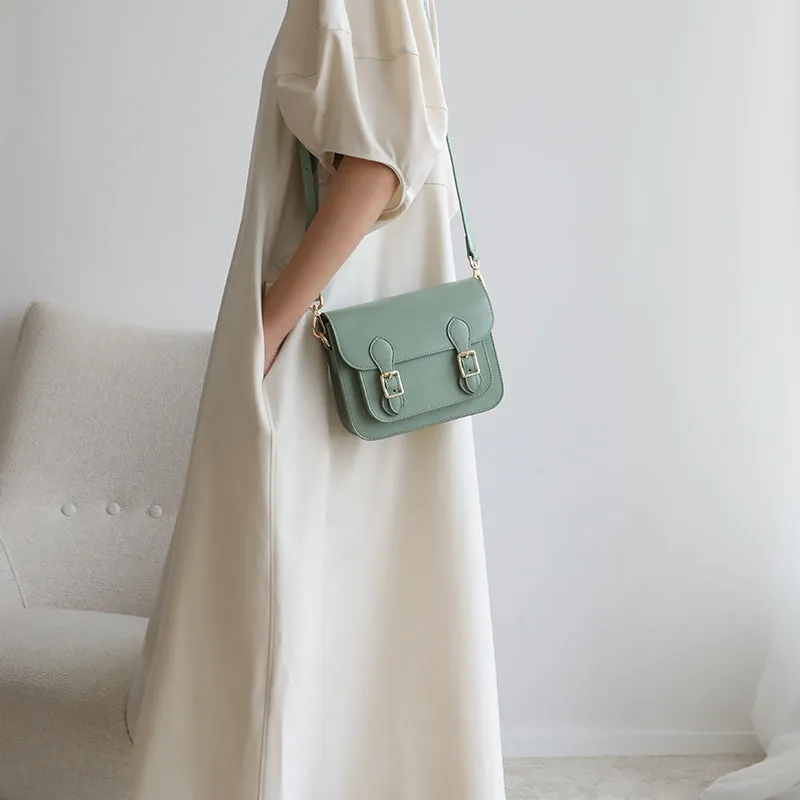 Womens Mini Leather Satchel Bags Purses